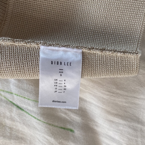 DION LEE Density Scoop Tank Top - in wheat - Picture 7 of 8